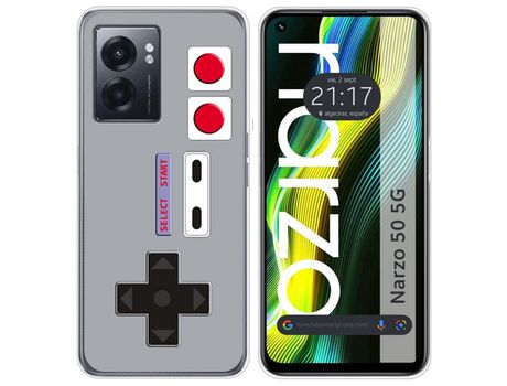 Funda para Realme Narzo 50 5g TUMUNDOSMARTPHONE Dibujos Consola Multicolor