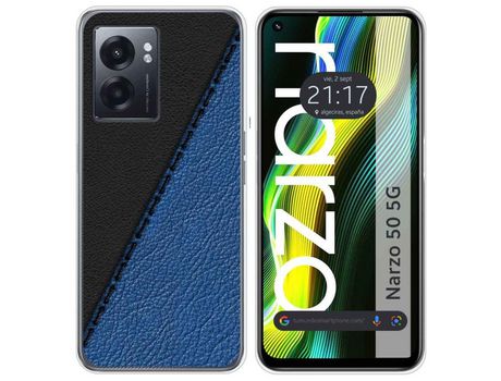 Funda para Realme Narzo 50 5g TUMUNDOSMARTPHONE Dibujos Couro 02 Multicolor