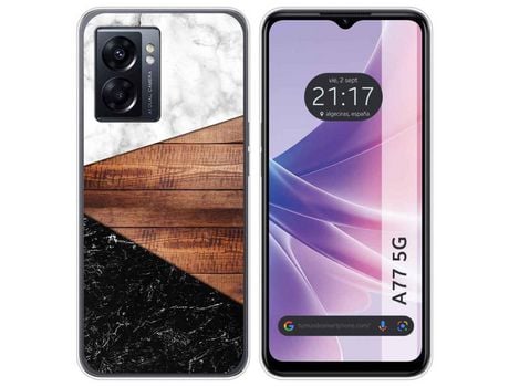Funda para Oppo A77 5g TUMUNDOSMARTPHONE Dibujos Mármol 11 Multicolor