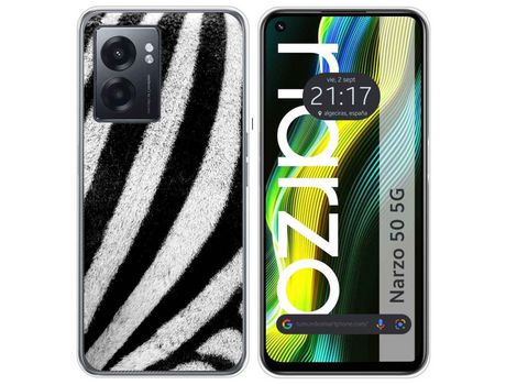 Funda para Realme Narzo 50 5g TUMUNDOSMARTPHONE Dibujos Animal 02 Multicolor