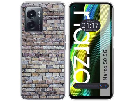 Funda para Realme Narzo 50 5g TUMUNDOSMARTPHONE Dibujos Teja 02 Multicolor