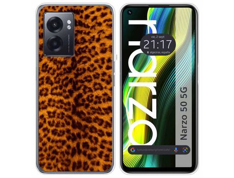 Funda para Realme Narzo 50 5g TUMUNDOSMARTPHONE Dibujos Animal 03 Multicolor
