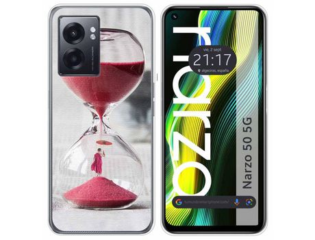 Funda para Realme Narzo 50 5g TUMUNDOSMARTPHONE Dibujos Relógio Multicolor