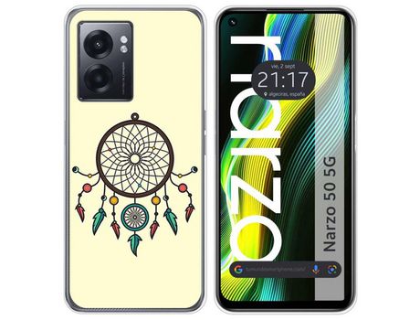 Funda para Realme Narzo 50 5g TUMUNDOSMARTPHONE Dibujos Atrapa Sueños Multicolor