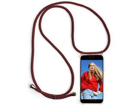 Funda Móvil Colgante para Samsung Galaxy A51 Rojo