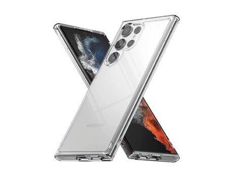 Funda transparente para Samsung Galaxy S22 Ultra Híbrida