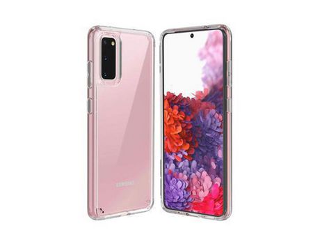 Carcasa Samsung Galaxy S20 Hybrid (bumper + trasera) Transparente