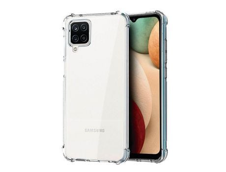 Funda Samsung Galaxy A12 Transparente (Antishock Gel)