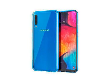Funda Samsung Galaxy A50 / A30s Hybrid (pára-choques + Trasera transparente)