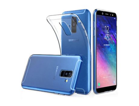 Funda de Silicona Samsung Galaxy A6 Transparente