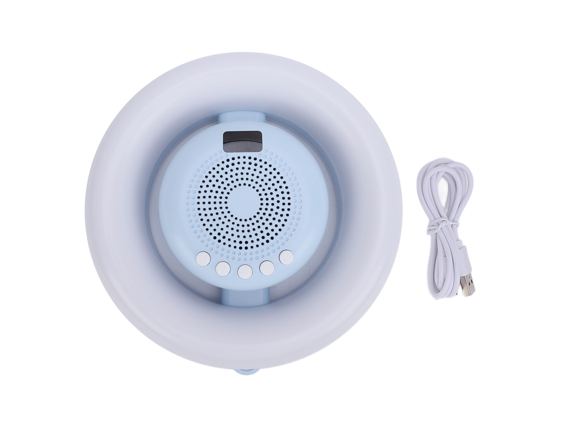 Altavoz de piscina con luces RGB y pantalla de temperatura