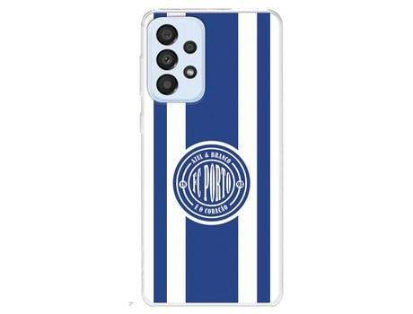 Funda para Samsung Galaxy A33 5G Del Fútbol Club Oporto Escudo Escudo Y Rayas - Licencia Oficial Fútbol Club Oporto
