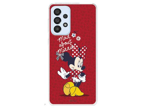 Funda para Samsung Galaxy A33 5G Oficial de Disney Minnie Mad About - Clásicos Disney
