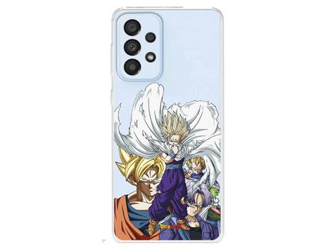 Funda para Samsung Galaxy A33 5G Oficial de Dragon Ball Guerreros Saiyans - Dragon Ball