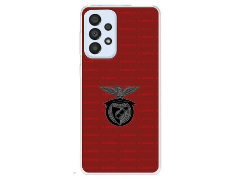 Funda para Samsung Galaxy A33 5G Del Escudo Fondo Granate - Licencia Oficial Benfica