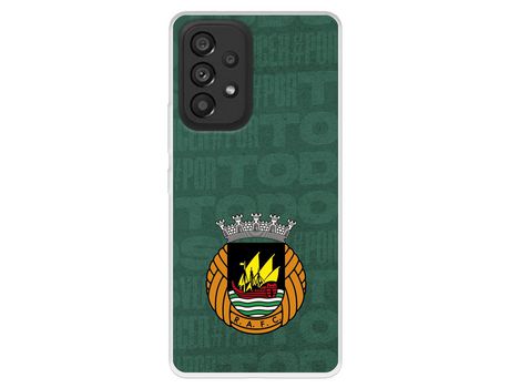 Funda para Samsung Galaxy A53 5G Del Escudo Fondo Verde - Licencia Oficial Rio Ave Fc