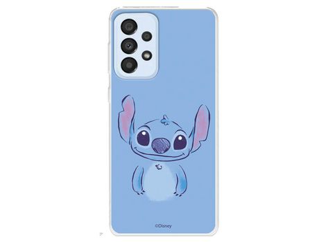 Funda para Samsung Galaxy A33 5G Oficial de Disney Stitch Azul - Lilo & Stitch