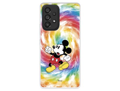 Funda para Samsung Galaxy A53 5G Oficial de Disney Mickey Mickey Tye Die - Clásicos Disney