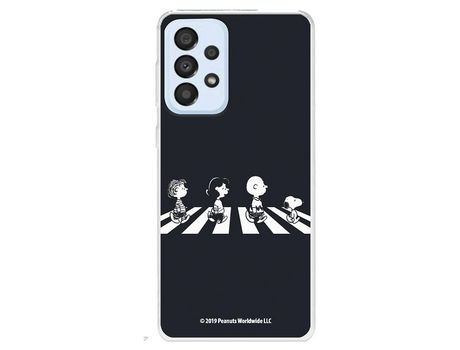 Funda para Samsung Galaxy A33 5G Oficial de Peanuts Personajes Beatles - Snoopy
