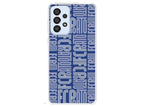 Funda para Samsung Galaxy A33 5G Del Fútbol Club Oporto Nombre Fondo Azul - Licencia Oficial Fútbol Club Oporto
