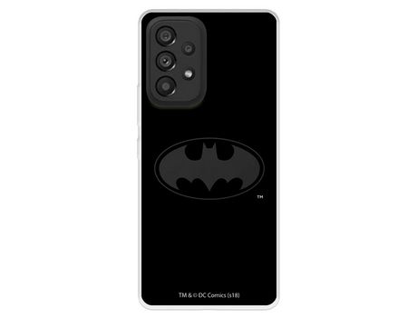 Funda para Samsung Galaxy A53 5G Oficial de Dc Comics Batman Logo Transparente - Dc Comics