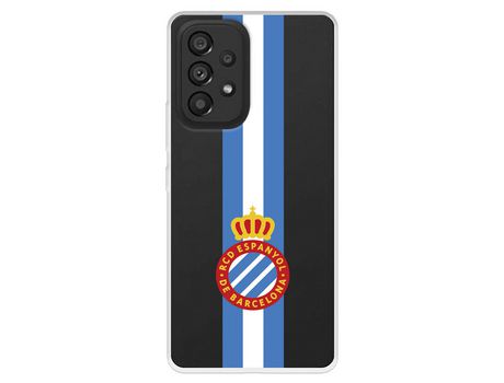 Funda para Samsung Galaxy A53 5G Del Escudo Albiceleste - Licencia Oficial Rcd Espanyol