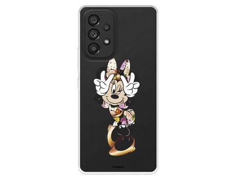 Funda para Samsung Galaxy A53 5G Oficial De Disney Minnie Posando - Clásicos Disney