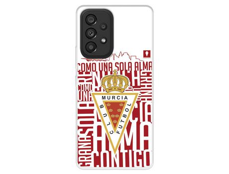 Funda para Samsung Galaxy A53 5G Del Real Murcia - Licencia Oficial Real Murcia
