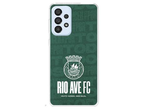 Funda para Samsung Galaxy A33 5G Del Escudo Blanco - Licencia Oficial Rio Ave Fc