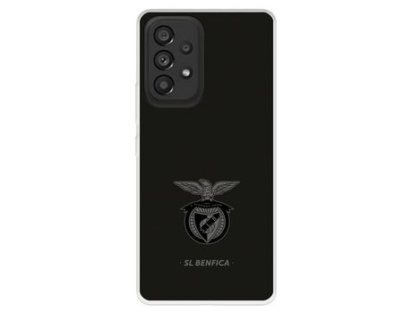 Funda para Samsung Galaxy A53 5G Del Escudo Fondo Negro - Licencia Oficial Benfica