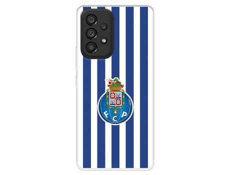 Funda para Samsung Galaxy A53 5G Del Fútbol Club Oporto Escudo Rayas - Licencia Oficial Fútbol Club Oporto