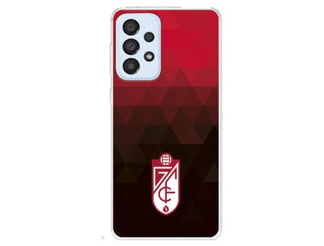 Funda para Samsung Galaxy A33 5G Del Escudo - Fondo Rojo Y Negro - Licencia Oficial Granada Cf