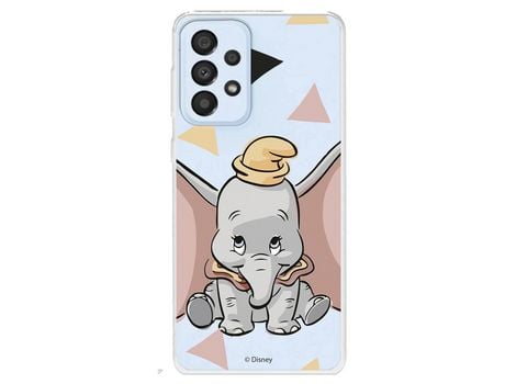 Funda para Samsung Galaxy A33 5G Oficial de Disney Dumbo Silueta Transparente - Dumbo