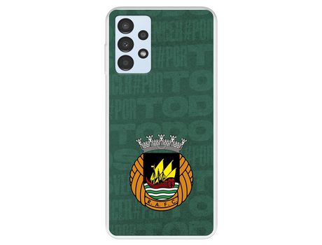 Funda para Samsung Galaxy A13 4G Del Escudo Fondo Verde - Licencia Oficial Rio Ave Fc
