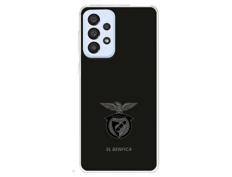 Funda para Samsung Galaxy A33 5G Del Escudo Fondo Negro - Licencia Oficial Benfica