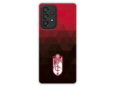 Funda para Samsung Galaxy A53 5G Del Escudo - Fondo Rojo Y Negro - Licencia Oficial Granada Cf