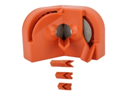 Afilador Eléctrico Portátil Multiusos Para Brocas De Acero Templado, De Carburo Naranja, Con Accesorios 2-4, 4-8, 8-16