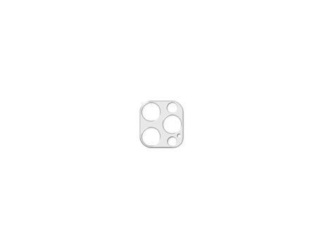 Protector de Vidrio para Camara Trasera para Apple iPhone 13 Pro Max PHONECARE Transparente / Aluminio