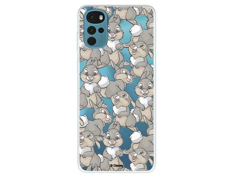 Funda Para Motorola Moto G22 Oficial De Disney Tambor Patrones - Bambi