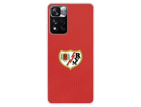 Funda Para Xiaomi Redmi Note 11 Del Rayo Vallecano Escudo Fondo Rojo - Licencia Oficial Rayo Vallecano