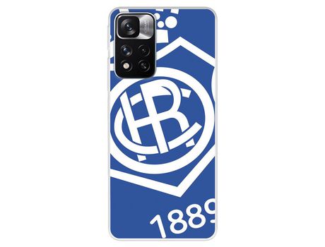 Funda Para Xiaomi Redmi Note 11 Del Recre Escudo Fondo Azul - Licencia Oficial Real Club Recreativo De Huelva