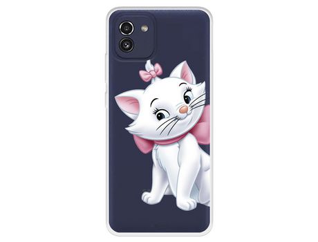 Funda Para Samsung Galaxy A03 Oficial De Disney Marie Silueta - Los Aristogatos