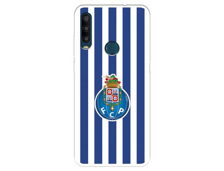 Funda Para Alcatel 1Se 2020 Del Fútbol Club Oporto Escudo Rayas - Licencia Oficial Fútbol Club Oporto