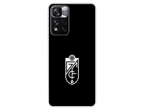 Funda Para Xiaomi Redmi Note 11 Del Granada Cf Escudo Fondo Negro - Licencia Oficial Granada Cf