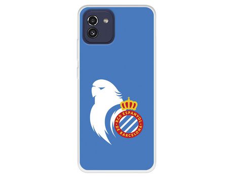 Funda Para Samsung Galaxy A03 Del Rcd Espanyol Escudo Perico - Licencia Oficial Rcd Espanyol