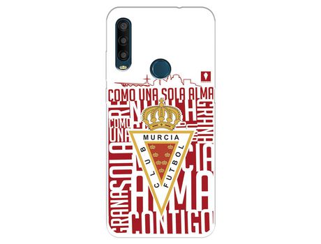 Funda Para Alcatel 1Se 2020 Del Real Murcia Escudo Fondo Blanco - Licencia Oficial Real Murcia
