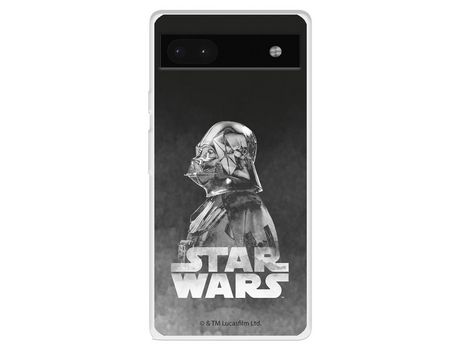 Funda Para Google Pixel 6A Oficial De Star Wars Darth Vader Fondo Negro - Star Wars