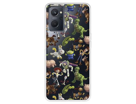 Funda Para Oppo A76 Oficial De Disney Muñecos Toy Story Siluetas - Toy Story
