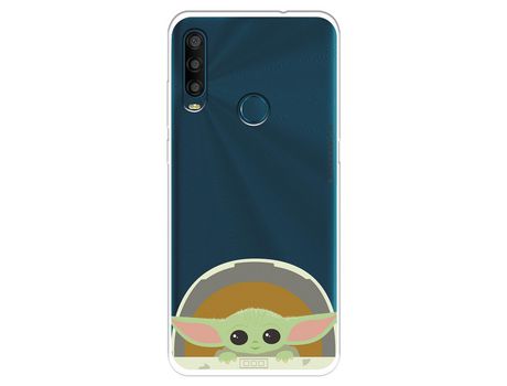 Funda Para Alcatel 1Se 2020 Oficial De Star Wars Baby Yoda Sonrisas - The Mandalorian