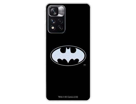 Funda Para Xiaomi Redmi Note 11 Oficial De Dc Comics Batman Logo Transparente - Dc Comics